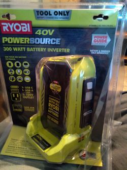 Ryobi 40 volt power source