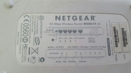 Wireless router netgear
