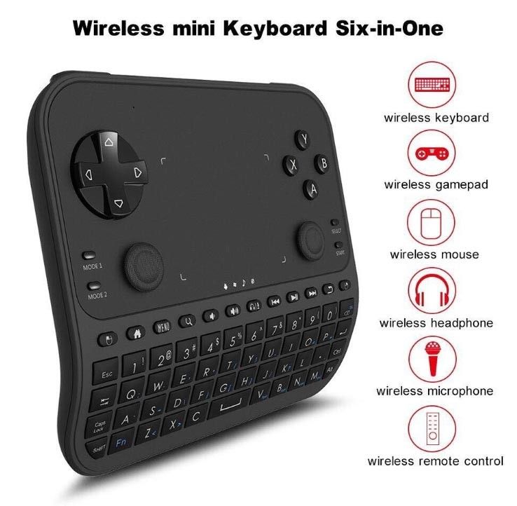 6 in One Android, PC, Smart TV, Android TV Remote