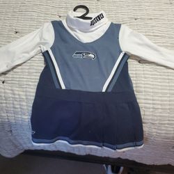 Seahawks Cheerleader Outfit