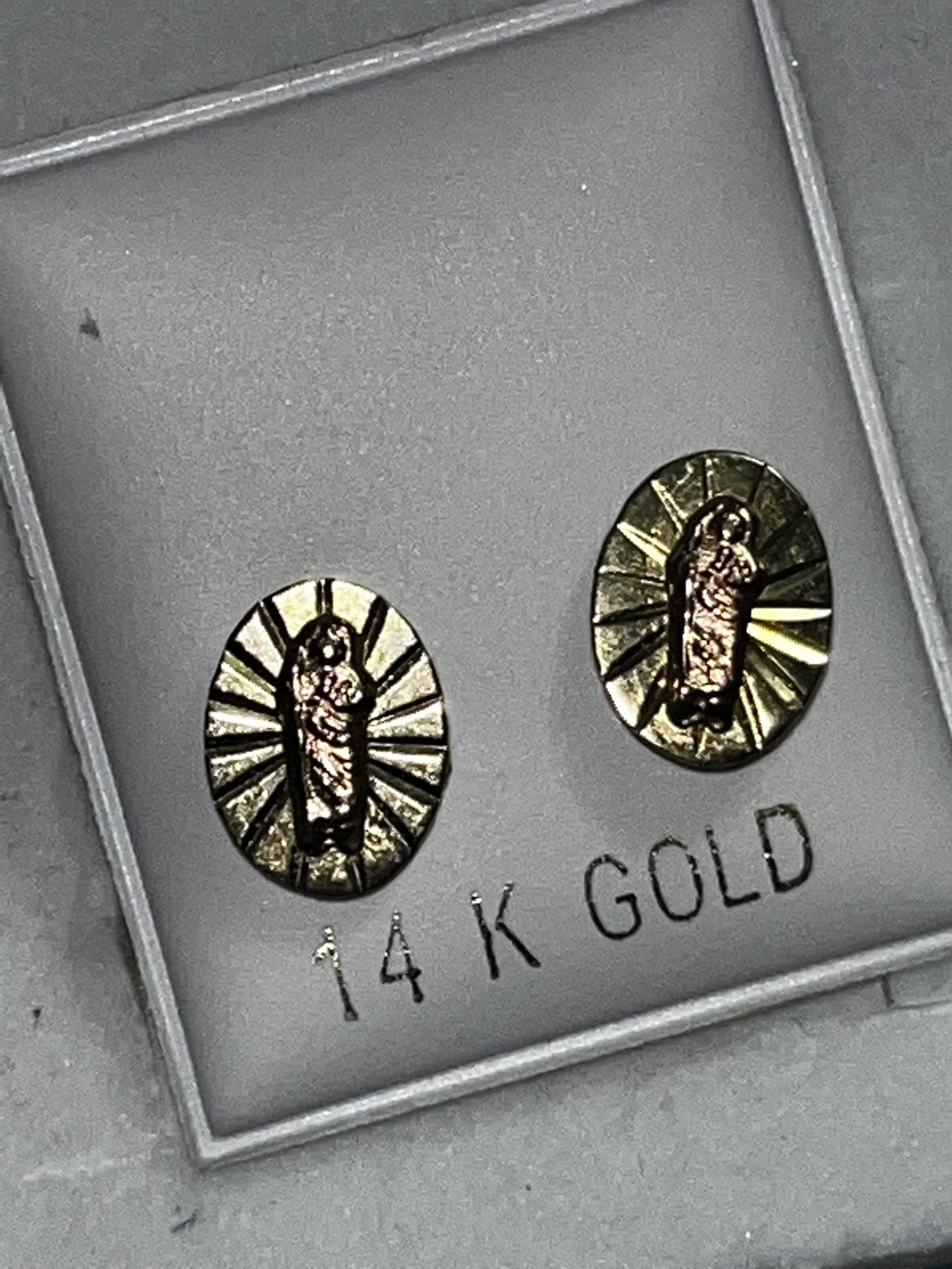 San Judas earrings