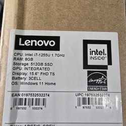 Lenovo IdeaPad 3 15.6" FHD Touch Laptop