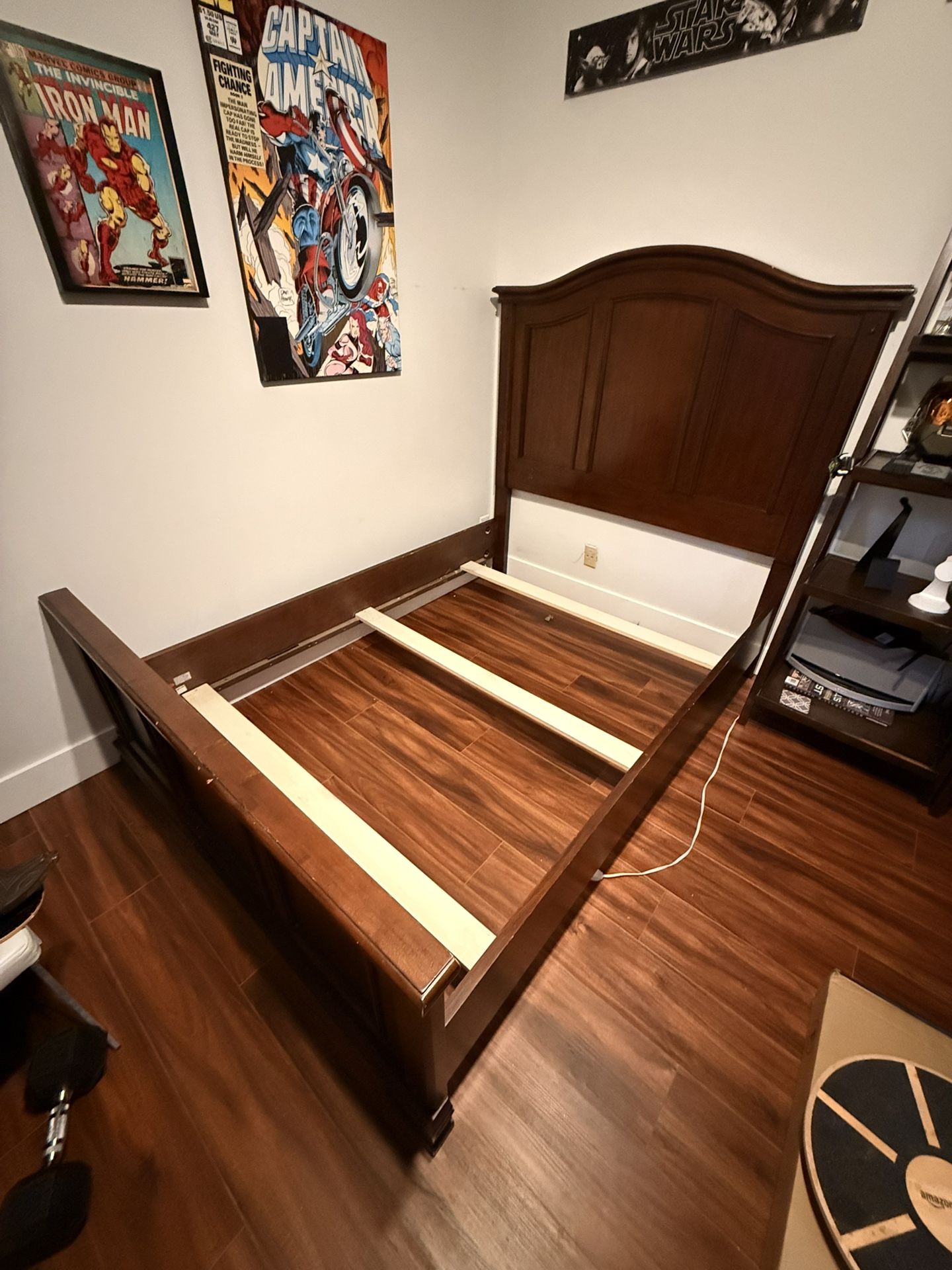 Solid Wood Full Size Bed Frame (Negotiable)