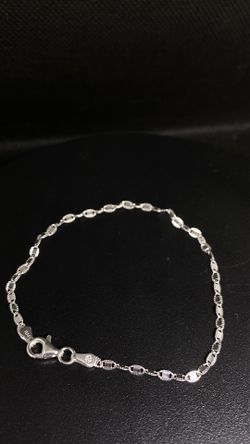 925 Sterling Silver Bracelet/ Pulsera Plata Ley 925