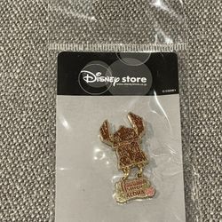 NIP HTF Disney JDS Japan Stitch Tiki Aloha Hawaiian Stitch Dangle Pin LE