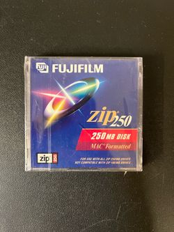 Fujifilm: Zip250 - 250 MB Disk - IBM Formatted New Sealed