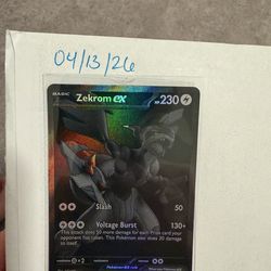 Pokemon Zekrom ex - 172/086