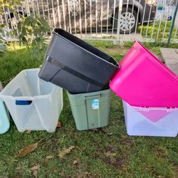 storage containers all sizes 18 20 Good Clean Condition $3 Each Obo For 13 Available 