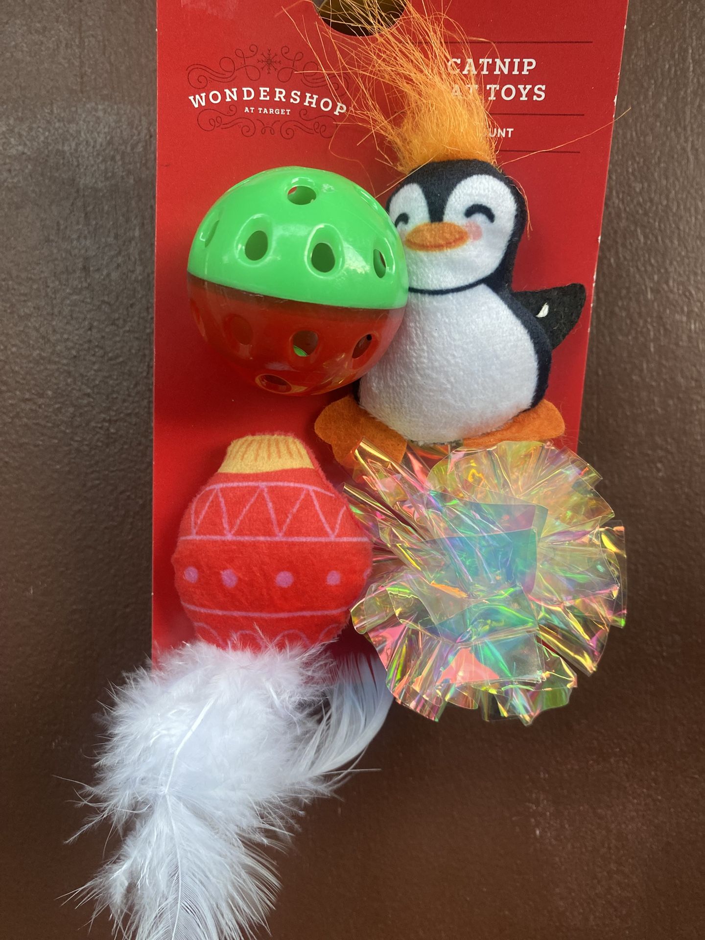 Christmas Cat Catnip Toys 4 Pk.