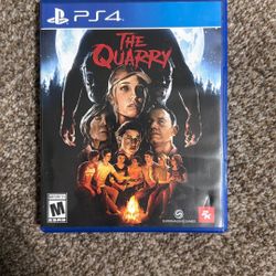 The Quarry PS4 game 