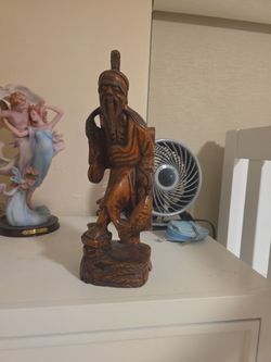 wooden sculpture