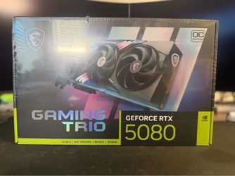 MSI GeForce RTX 5080 Gaming Trio OC GPU