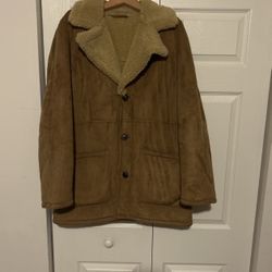Banana Republic Faux Shearling Coat