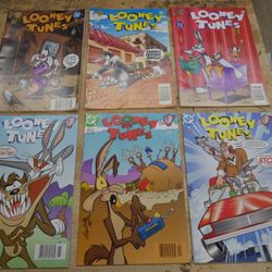 LOT 6 LOONEY TUNES DC COMICS 41 42 43 46 47 48 1(contact info removed) VERY GOOD 