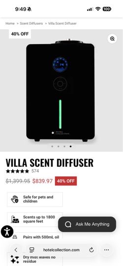 Home Collection Villa Scent Diffuser