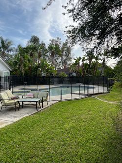 Pool Fencing - 5 Feet Tall - Black