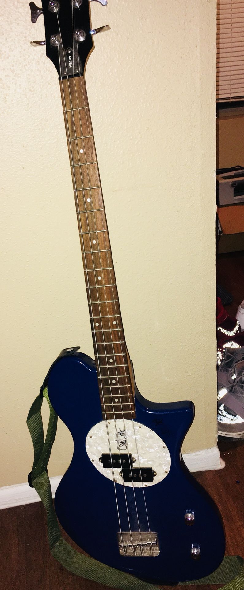 First act Bass with a Peavey Solo amp
