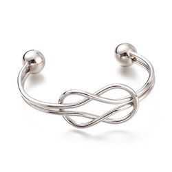 Oluchi Stainless Steel Knot Bangle