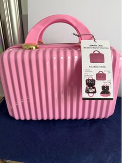 Pink Hardcase Cosmetic Case NWT