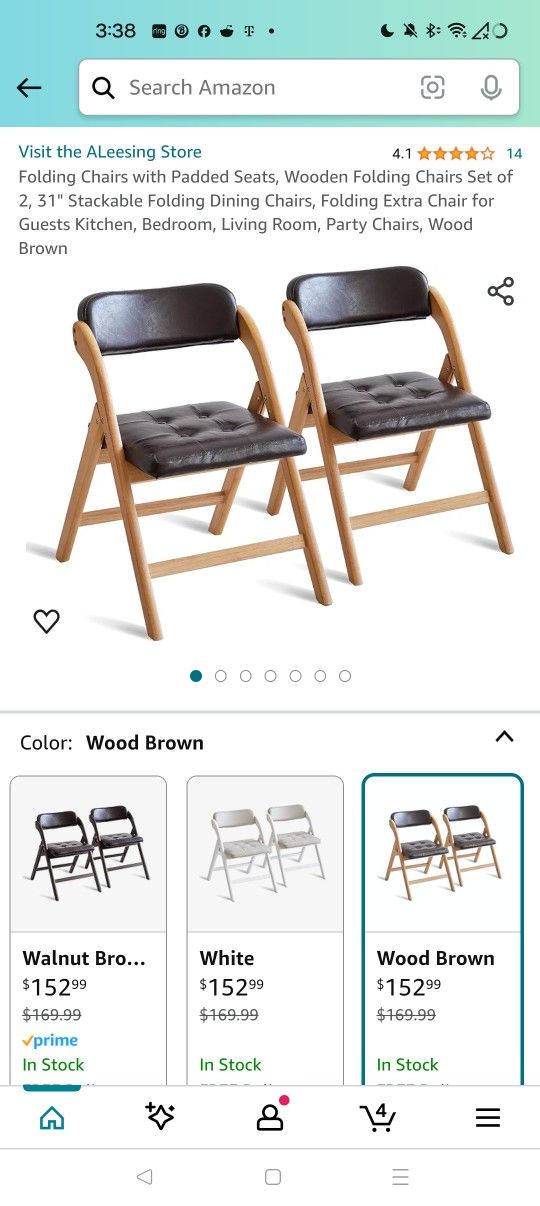 Wooden Folding Chair