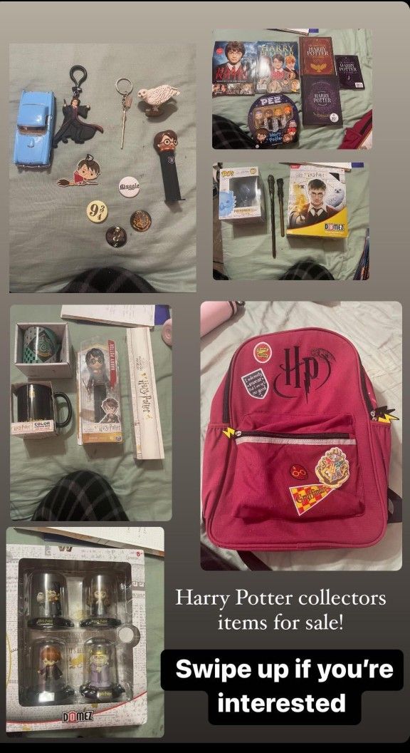 Harry Potter Collection With Bookbag