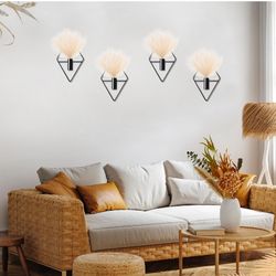 Boho Plant Wall Decor 4 pieces 