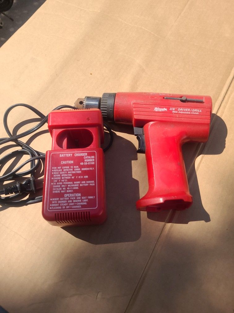 Vintage Milwaukee Drill 