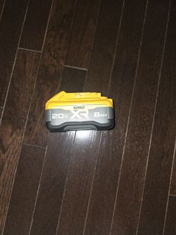
DEWALT
20V MAX XR POWER-Pack Lithium-Ion 8.0Ah Battery