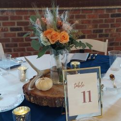 Wedding Navy Velvet Table Runners