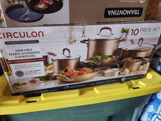Brand New Circulon High Performance Non-stick 10 Piece Cookware Set