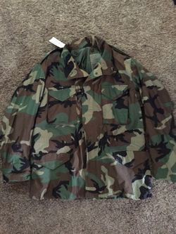 Comoufladge jacket ( large )