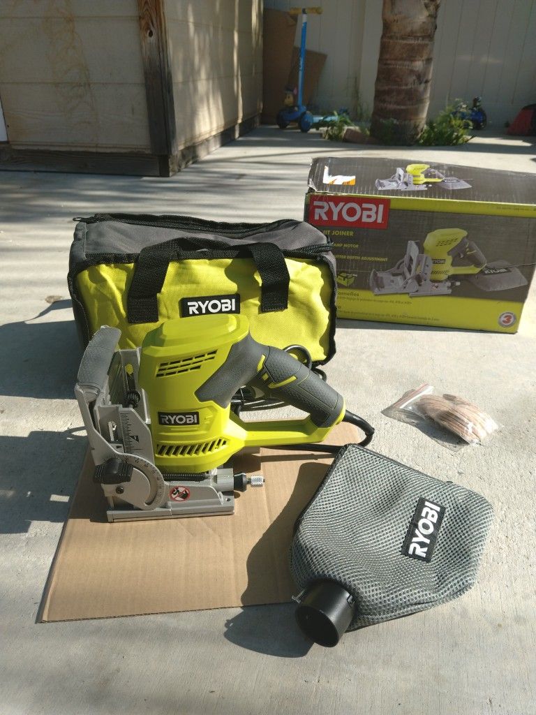 Ryobi BISCUIT JOINER POWERFUL 6 AMP MOTOR 