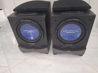 (2) Home subwoofers