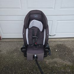 Evenflo Chase Plus 2-in-1 Booster Car Seat.