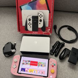 Nintendo Switch OLED With Nitro Deck Controller
