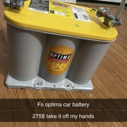 Optima Car Battery