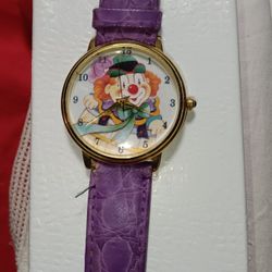 Kids Clown 🤡 Watch Leather Band