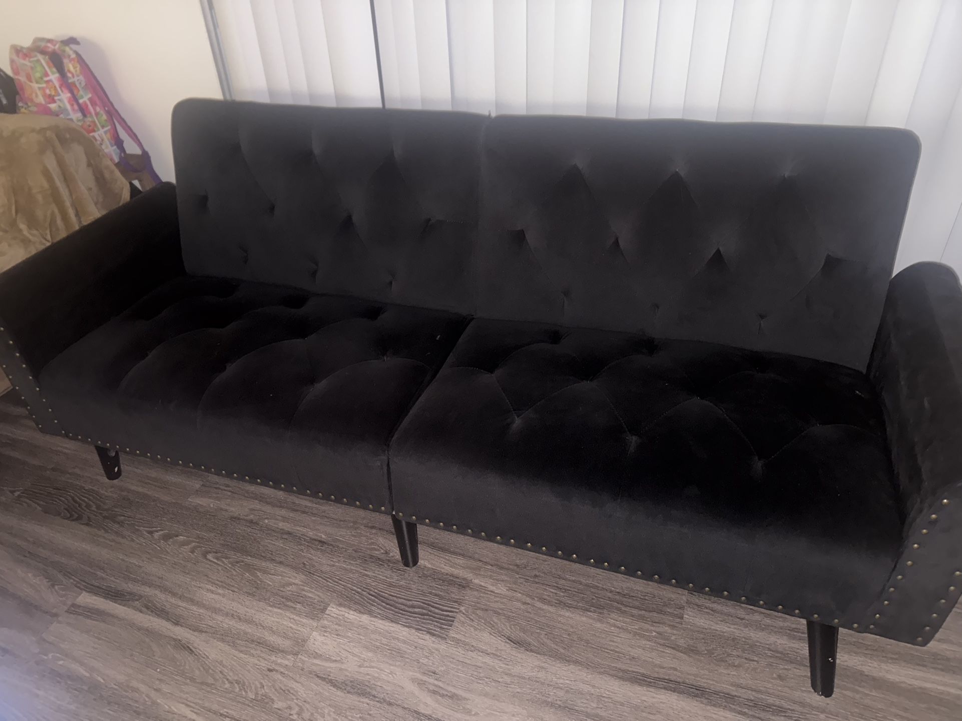 Nice Black Futon
