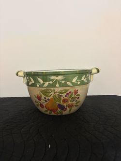 Certified International "La Toscana" dinnerware collection, designed by artist Pamela Gladding.