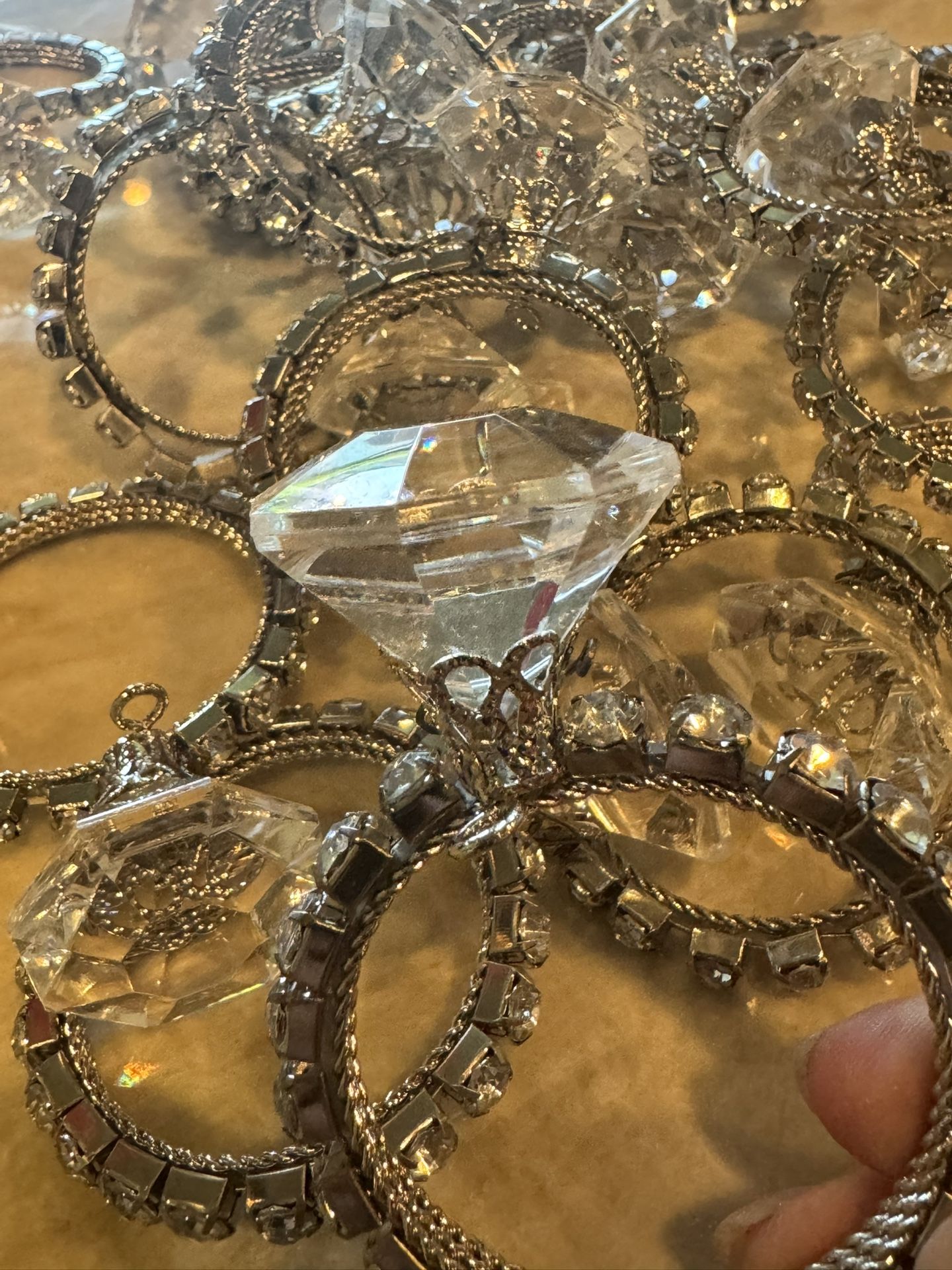 Wedding Ring Napkin Rings