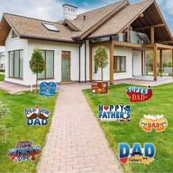  Father's Day Decorations Outdoor Father's Day Yard Sign Father Day Decor for Lawn
