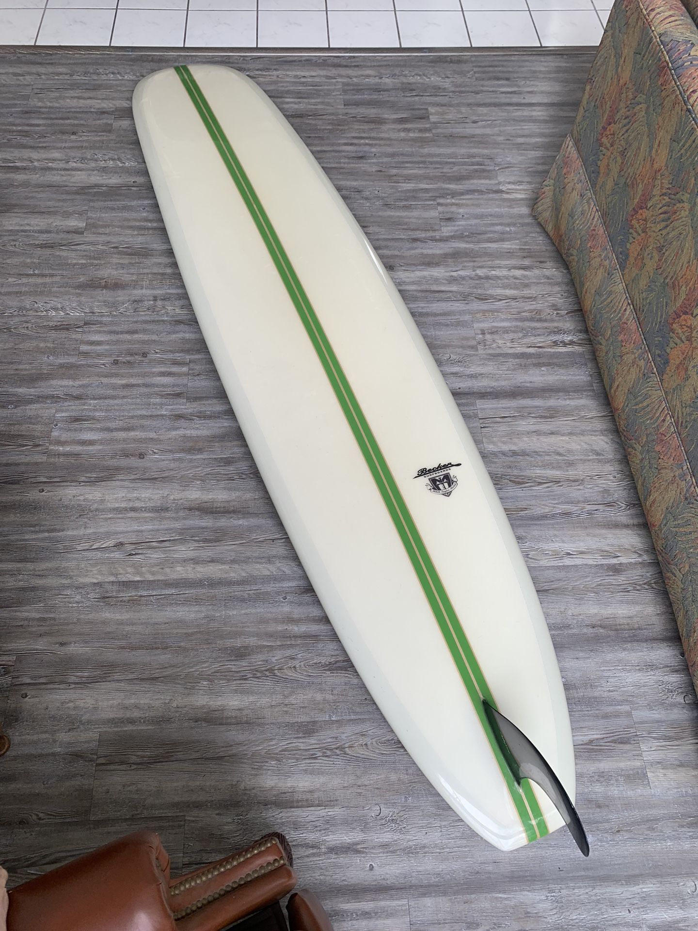 9’10 Becker Mitch Taylor Noserider Longboard