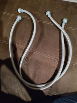 5'braided washing machine hoses new
