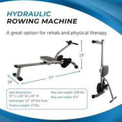 Stamina InMotion Hydraulic Rower Machine