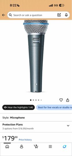 Shure Sm58-beta