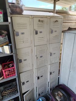 Lockers. 