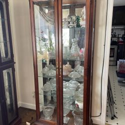 Vintage  China Cabinet By Town And Country