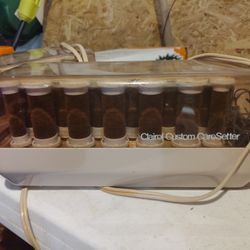 Vintage CLAIROL CUSTOM CARE SETTER CURLERS