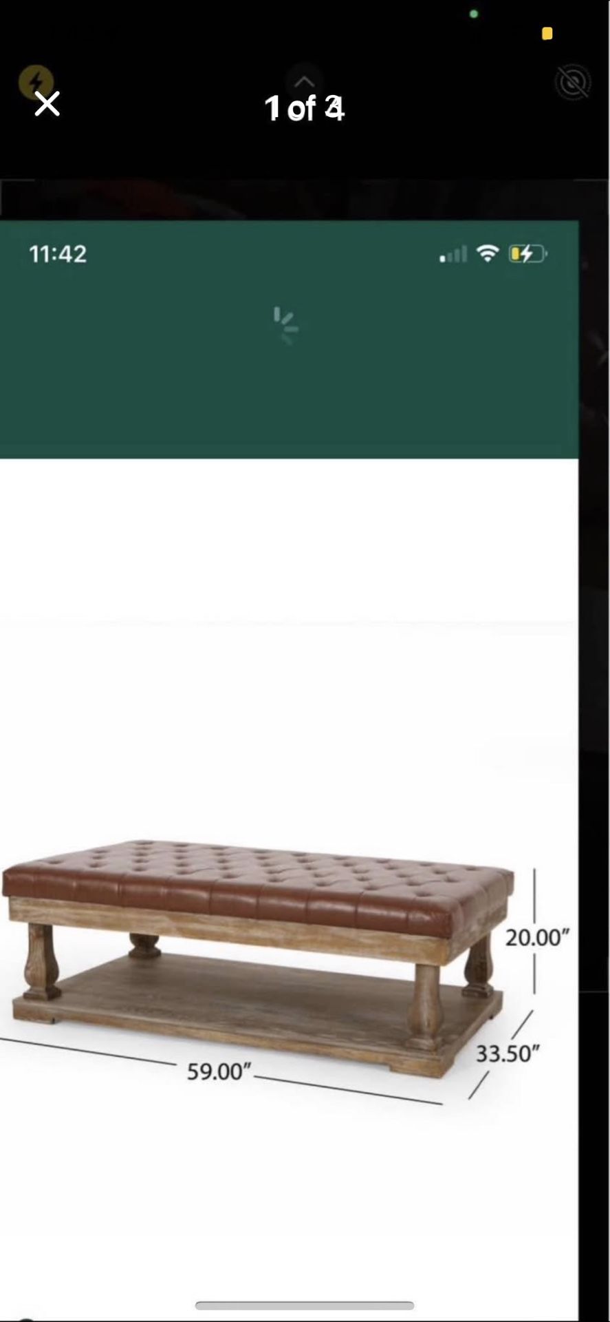 Large Table Ottoman