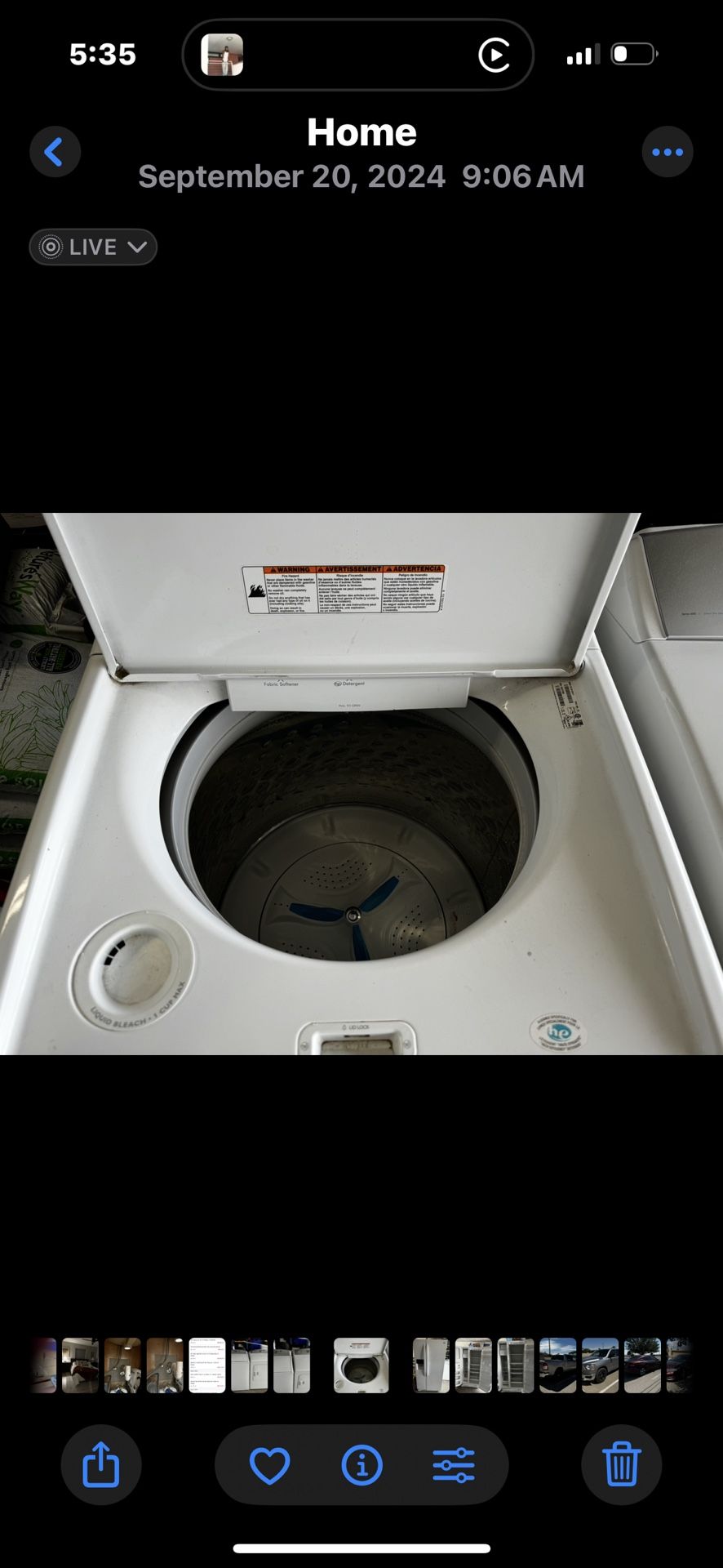 Washer And Dryer